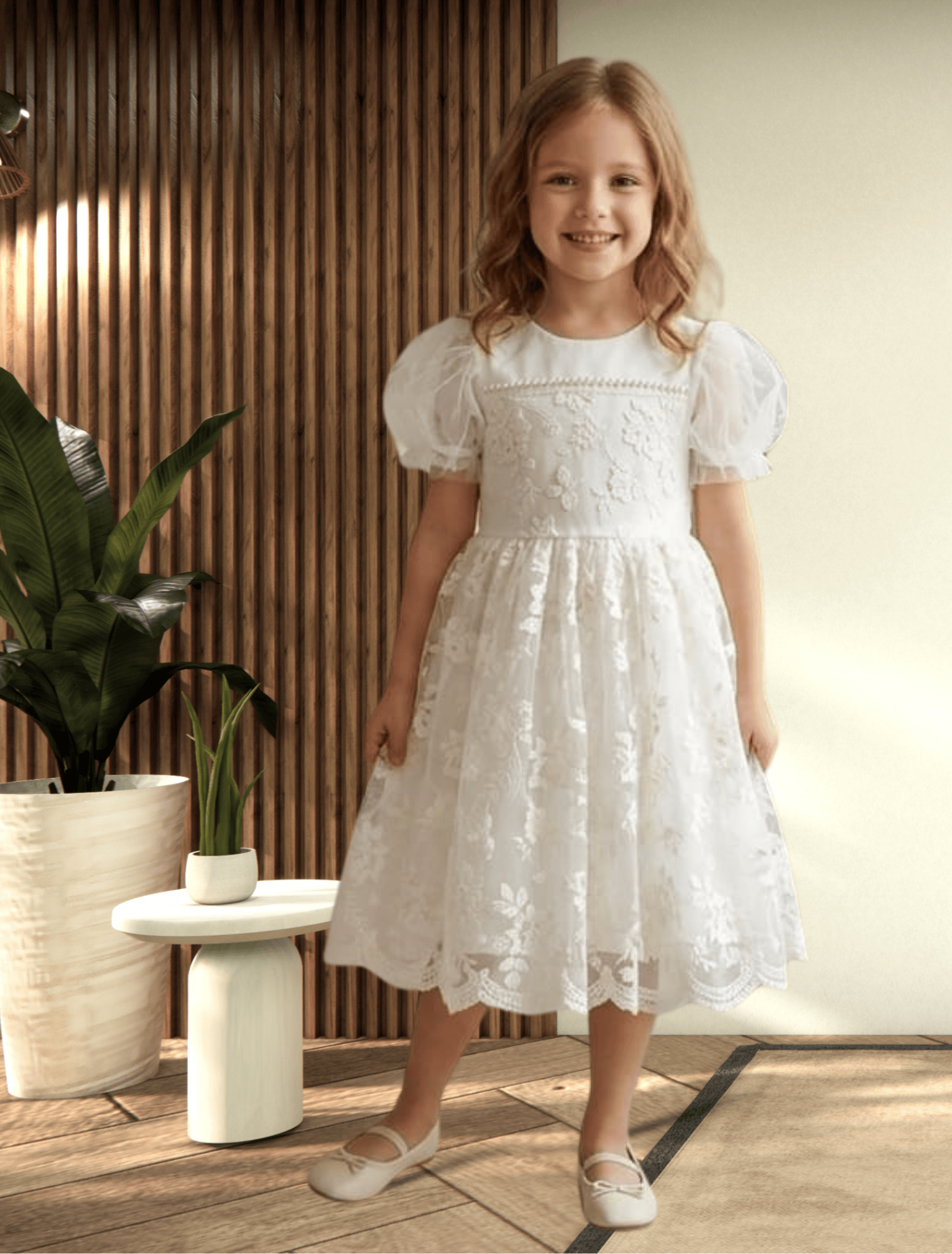 whisperingpoppers summer frocks ivory  soft net with lawn iner linning fancy frock for  girl age 3 to8 year ivory  soft net with lawn iner linning fancy frock for  girl age 3 to8 year