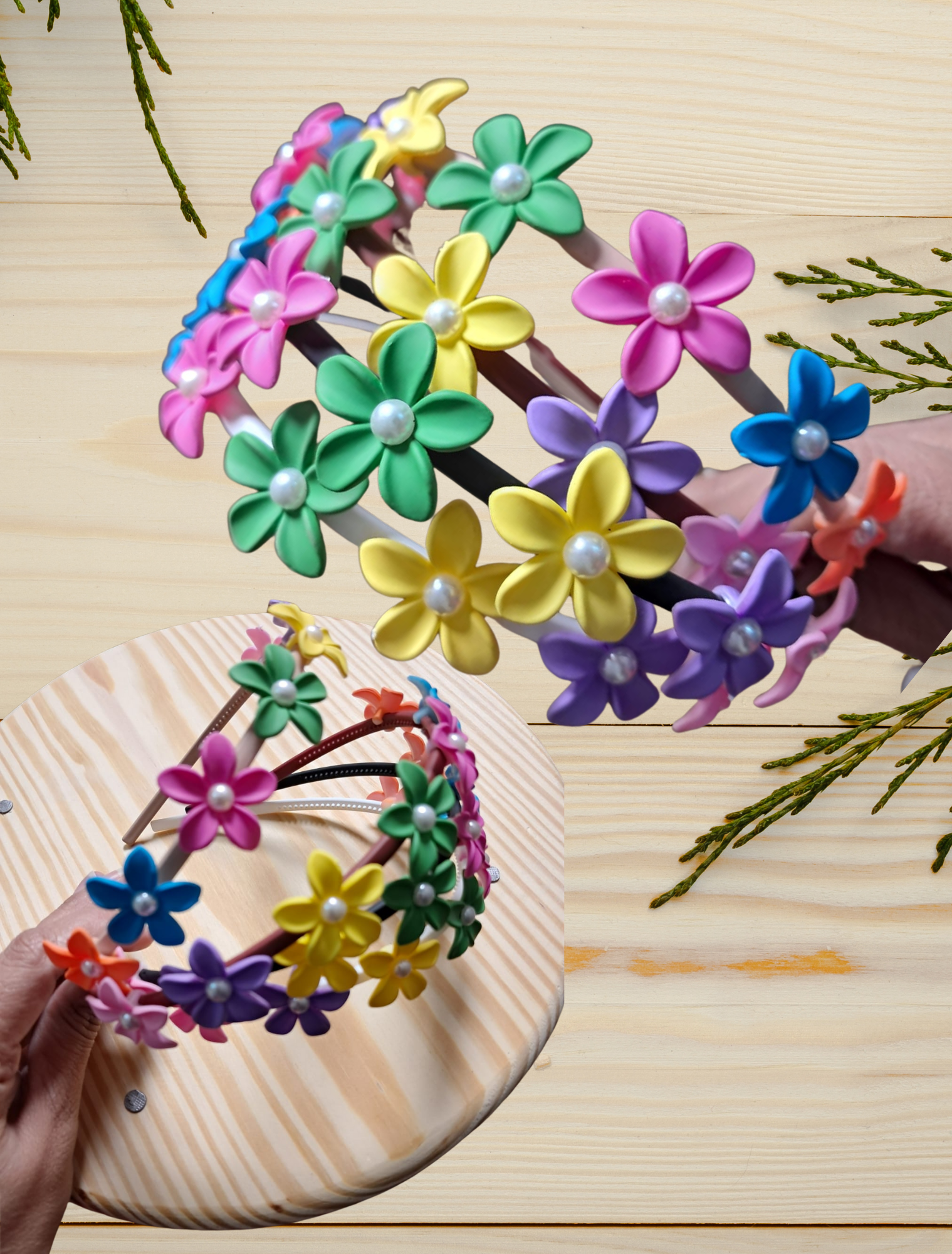 pastel  hair band(multi)