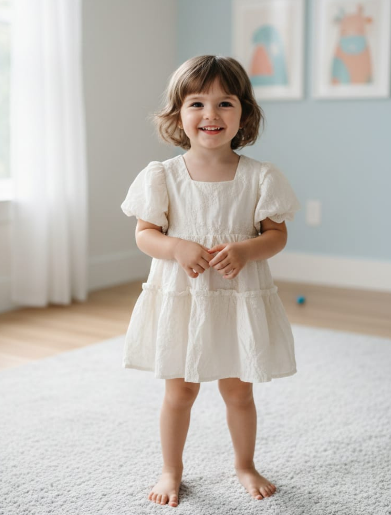 cloud party doll frock