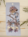 whisperingpoppers hair pins Korean Style Crystel Hair Pins &  Mini Clutcher set Korean Style Crystel Hair Pins &  Mini Clutcher set