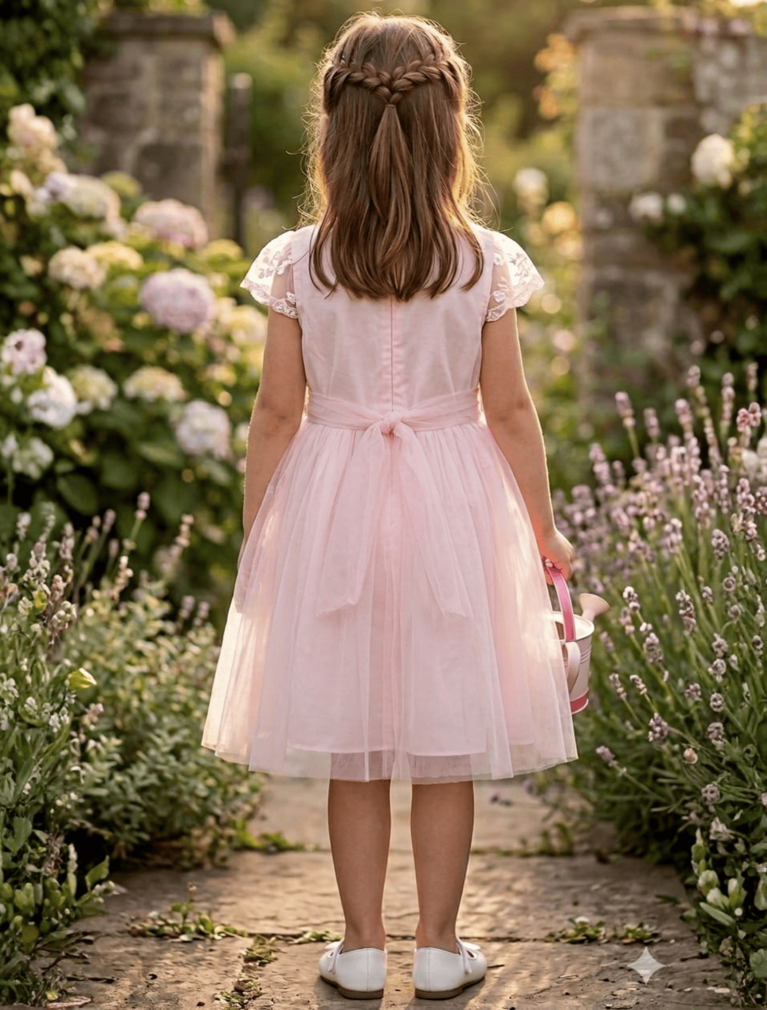 whisperingpoppers summer frocks ✨ Princess Pink Embroidered Net fancy Frock frock for  Girls  age 3-8y ✨ Princess Pink Embroidered Net fancy Frock frock for  Girls  age 3-8y