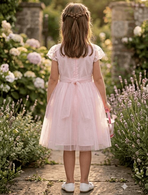 whisperingpoppers summer frocks ✨ Princess Pink Embroidered Net fancy Frock frock for  Girls  age 3-8y ✨ Princess Pink Embroidered Net fancy Frock frock for  Girls  age 3-8y